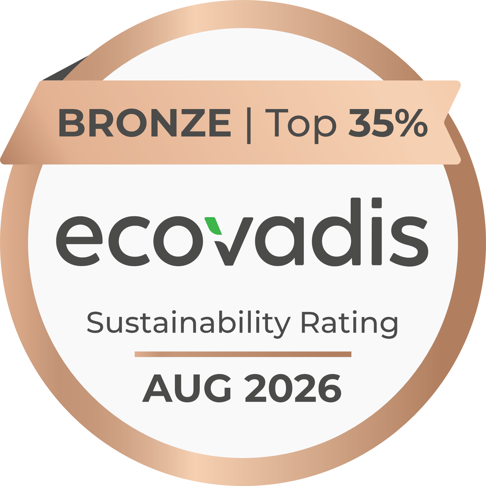 EcoVadis Medal